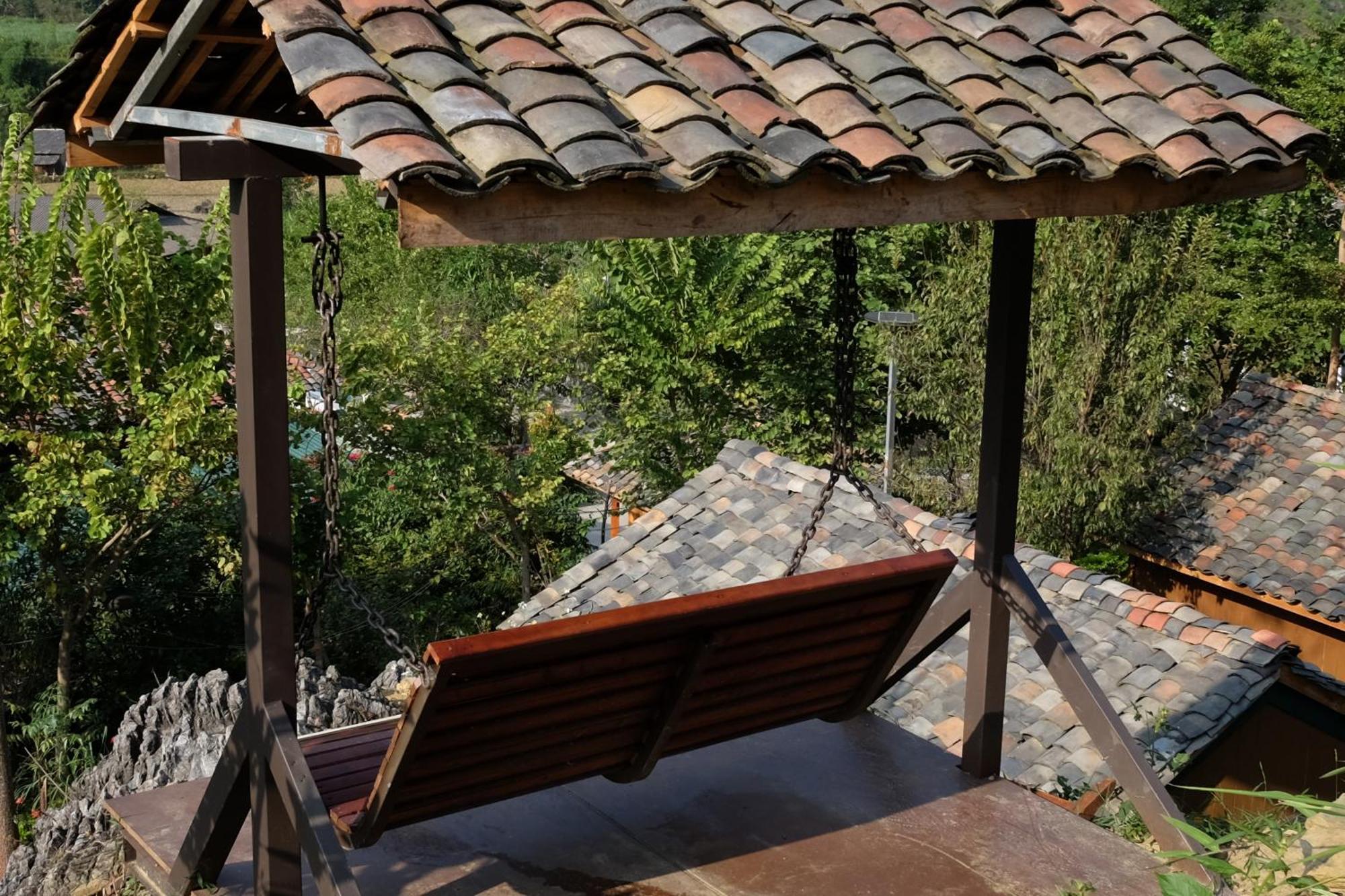 Tom's Du Già Homestay Lang Cac Exterior foto
