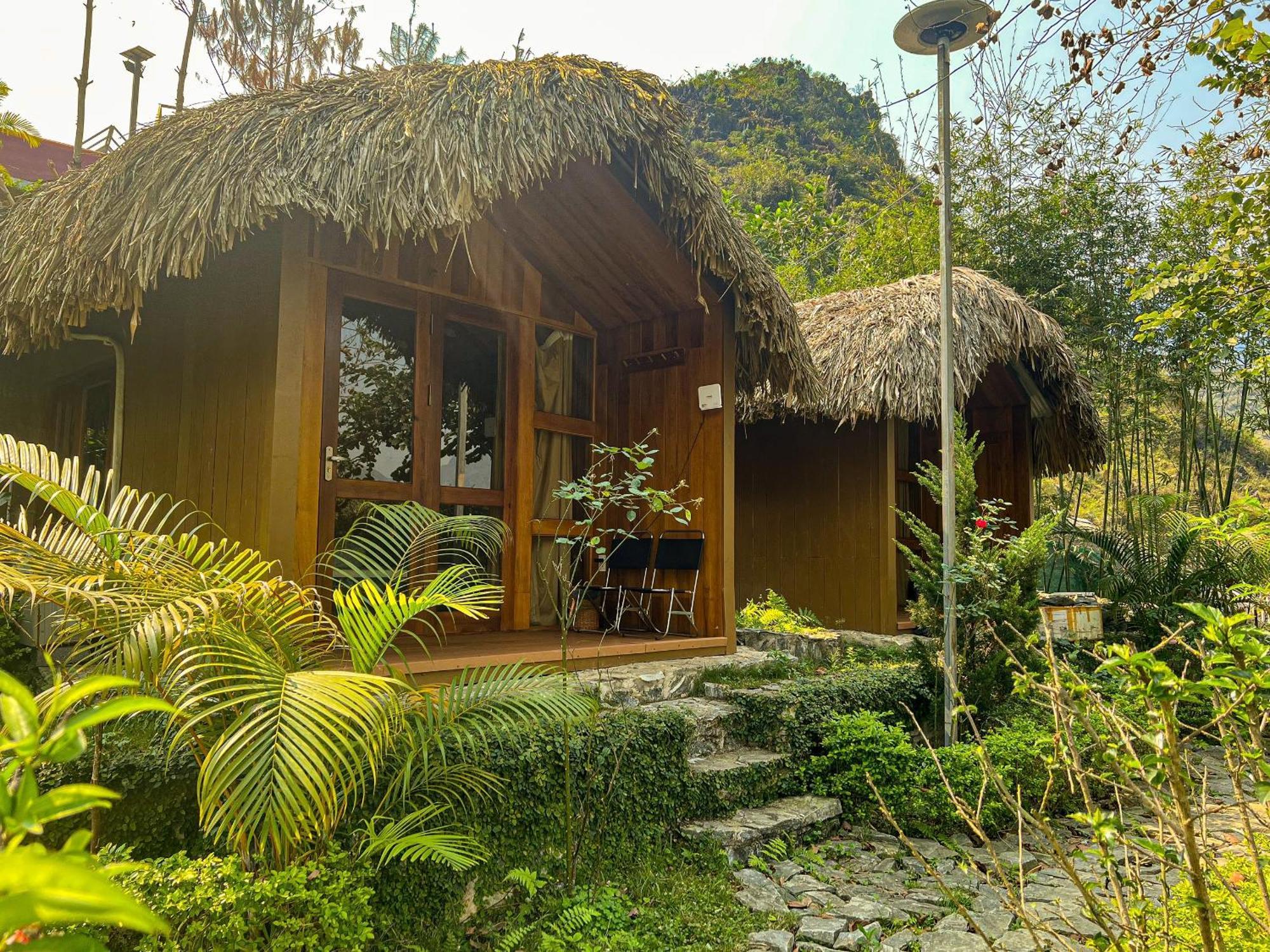 Tom's Du Già Homestay Lang Cac Exterior foto